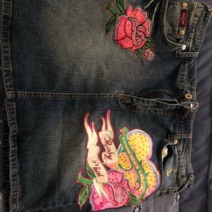 Babyphat Jean skirt